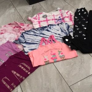 GAP Girls Tops and Bottoms Bundle of 8 Pieces | XL 12